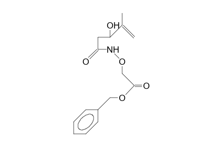 N-Benzyloxycarbonylmethoxy-3-hydroxy-4-methyl-pent-4-enamide