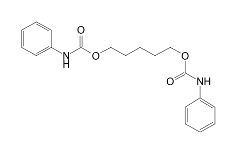 5-(Phenylcarbamoyloxy)pentyl N-phenylcarbamate