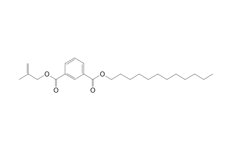 Isophthalic acid, dodecyl 2-methylprop-2-en-1-yl ester