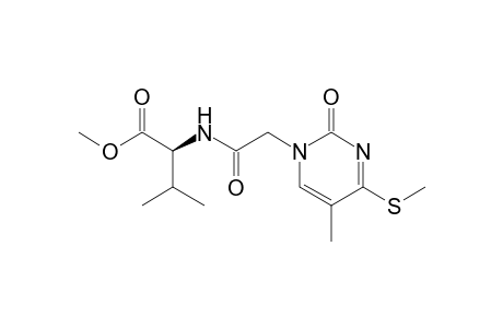 N-{[5-Methyl-4-(methylsulfanyl)-2-oxopyrimidin-1(2H)-yl]acetyl}-L-valine Methyl Ester