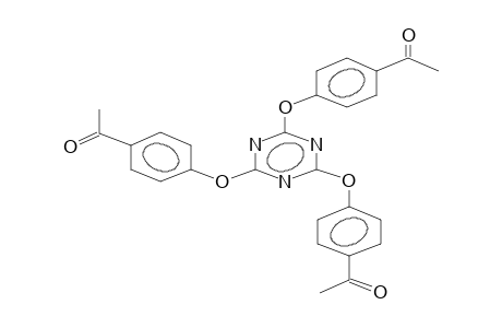 2,4,6-tris(4-acetylphenixy)-1,3,5-triazine
