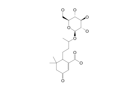 9-O-[[BETA-D-GLUCOPYRANOSYL)-HYDROXYBUTYL]-1,1-DIMETHYL-4-CYCLOHEXEN-3-ONE-5-CARBOXYLIC-ACID