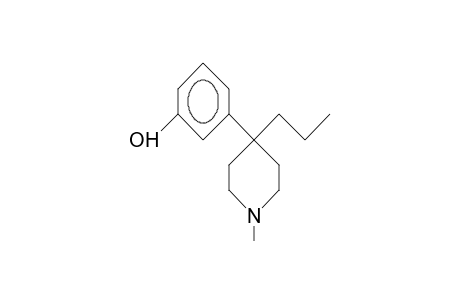 4-(3-Hydroxy-phenyl)-1-methyl-4-propyl-piperidine