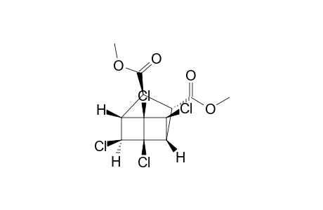 Dimethyl (1S*,2S*,3S*,4S*,5S*,6S*,7S*,8S*)-1,2,7,8-Tetrachlorotricyclo[4.2.0.0(3,8)]octane-4,5-dicarboxyloate