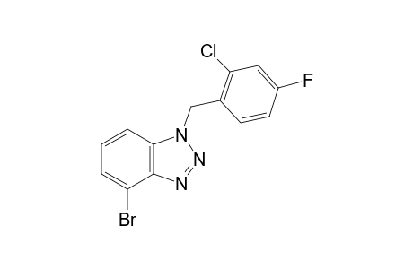 4-Bromo-1-(2-chloro-4-fluorobenzyl)-1H-benzotriazole