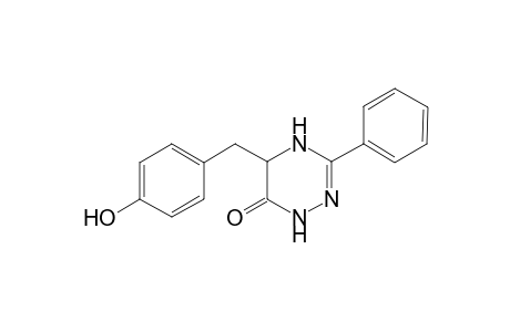 5-(4-Hydroxy-benzyl)-3-phenyl-4,5-dihydro-1H-[1,2,4]triazin-6-one