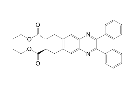 (7R,8R)-2,3-diphenyl-6,7,8,9-tetrahydrobenzo[g]quinoxaline-7,8-dicarboxylic acid diethyl ester