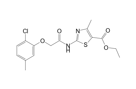 4-Methyl-5-ethoxycarbonyl-2-(2-chloro-5-methylphenoxyacetamido)-thiazole