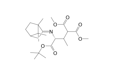 tert-Butyl 1,1-dimethyl (3R)-3-[(1R,4R)-bornylideneamino]-2-methyl-1,1,3-propanetricarboxylate