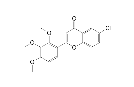 6-CHLORO-2',3',4'-TRIMETHOXYFLAVONE