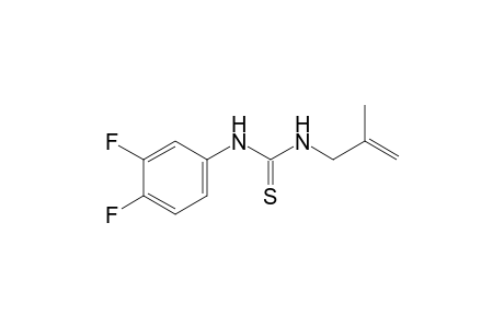 1-(3,4-difluorophenyl)-3-(2-methylprop-2-en-1-yl)thiourea