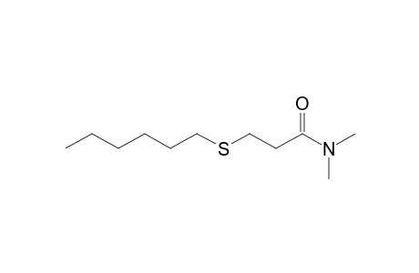 3-(hexylthio)-N,N-dimethyl-propionamide