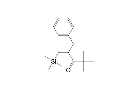 2-Benzyl-4,4-dimethyl-1-(trimethylsilyl)-3-pentanone