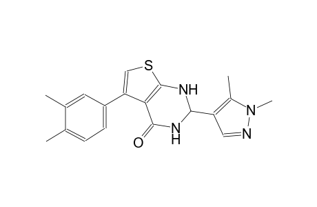 5-(3,4-dimethylphenyl)-2-(1,5-dimethyl-1H-pyrazol-4-yl)-2,3-dihydrothieno[2,3-d]pyrimidin-4(1H)-one