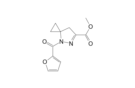 Methyl 4-(2-furoyl)-4,5-diazaspiro[2.4]hept-5-ene-6-carboxylate