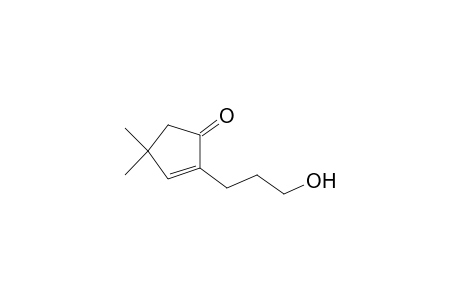 2-(3-Hydroxypropyl)-4,4-dimethyl-2-clopentenone