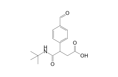 4-(t-Butylamino)-3-(4-formylphenyl)-4-oxobutanoic acid