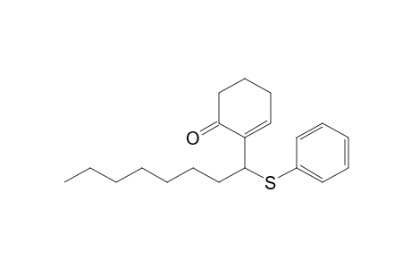 2-(1-phenylsulfanyloctyl)cyclohex-2-en-1-one