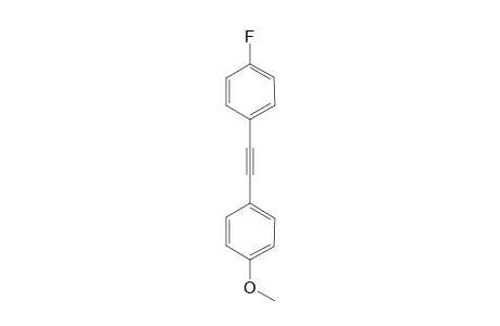 1-[2-(4-fluorophenyl)ethynyl]-4-methoxybenzene