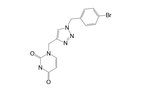 1-[[1-(4-BROMOBENZYL)-1H-1,2,3-TRIAZOL-4-YL]-METHYL]-PYRIMIDINE-2,4-(1H,3H)-DIONE