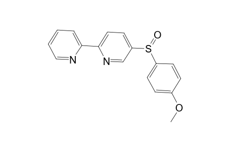 5-(p-Methoxyphenylsulfinyl)-2,2'-bipyridyl