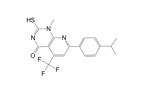 pyrido[2,3-d]pyrimidin-4(1H)-one, 2-mercapto-1-methyl-7-[4-(1-methylethyl)phenyl]-5-(trifluoromethyl)-