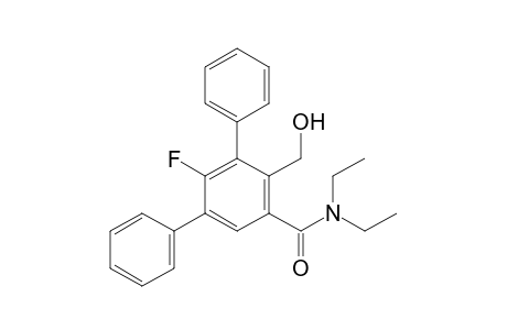 N,N-Diethyl-5'-(2'-fluoro-4'-hydroxymethyl-m-terphenylyl)carboxamide