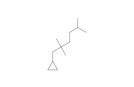 (2,2,5-Trimethylhexyl)cyclopropane