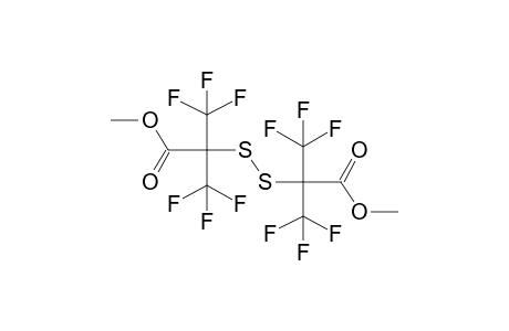 BIS(ALPHA-METHOXYCARBONYLHEXAFLUOROISOPROPYL)DISULPHIDE