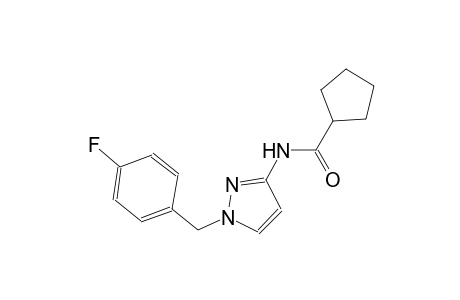 N-[1-(4-fluorobenzyl)-1H-pyrazol-3-yl]cyclopentanecarboxamide
