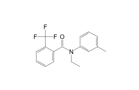 Benzamide, N-ethyl-N-(3-methylphenyl)-2-trifluoromethyl-