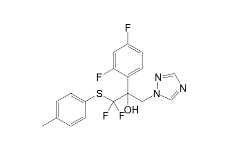 2-(2,4-Difluorophenyl)-1,1-difluoro-1-[(4-methylphenyl)thio]-3-(1H-1,2,4-triazol-1-yl)-2-propanol