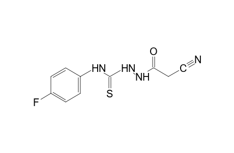 1-(cyanoacetyl)-4-(p-fluorophenyl)-3-thiosemicarbazide