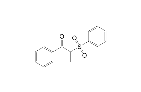 1-Phenyl-2-(phenylsulfonyl)propan-1-one