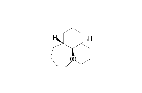 Pyrano[3,2-j][1]benzoxepin, dodecahydro-, [4aS-(4a.alpha.,7a.beta.,12aS*)]-