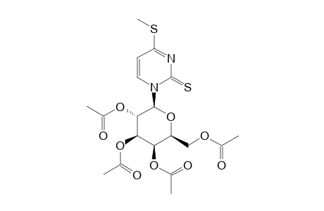 1-(2,3,4,6-TETRA-O-ACETYL-BETA-D-GALACTOPYRANOSYL)-4-METHYLSULFANYL-1,2-DIHYDROPYRIMIDIN-2-THIONE