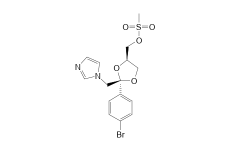 CIS-{2-(4-BrOMOPHENYL)-2-[1H-IMIDAZOL-1-YL]-METHYL-1,3-DIOXOLANE-4-YL}-METHYL-METHANESULFONATE