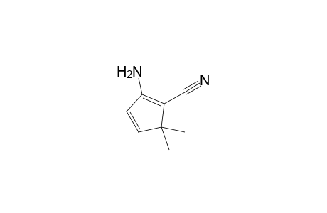 2-Amino-1-cyano-5,5-dimethyl-1,3-cyclopentadiene