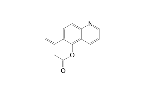 5-Acetoxy-6-ethenylquinoline