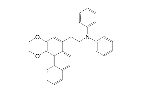 1-(N,N-Diphenyl-2-ethylamino)-3,4-dimethoxyphenanthrene