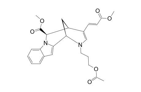 METHYL_5-(3-ACETOXYPROPYL)-1-ALPHA-(METHOXYCARBONYL)-1,2,5,6-TETRAHYDRO-2,6-METHANO-[1.4]-DIAZOCINO-[1.2-A]-INDOLE-3-(E)-ACRYLATE