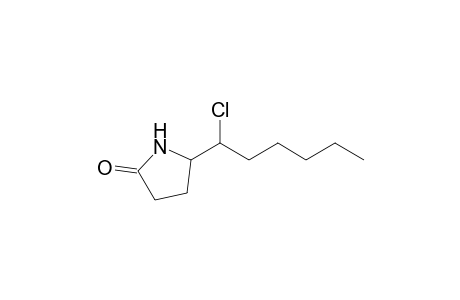 (+-)-(RS)-5-[(RS)-1-Chlorohexyl]pyrrolidin-2-one
