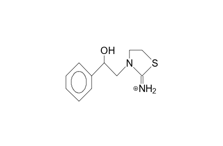 3-(B-Hydroxy-phenethyl)-2-thiazolidineimine cation