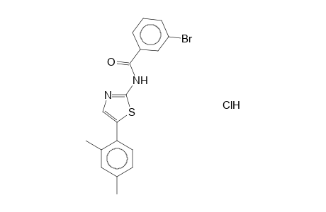 3-Bromo-N-[5-(2,4-xylyl)-2-thiazolyl]benzamide hydrochloride