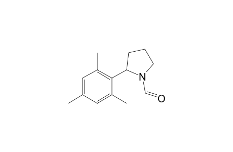 1-Pyrrolidinecarboxaldehyde, 2-(2,4,6-trimethylphenyl)-