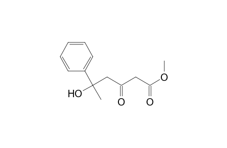 Benzenepentanoic acid, .delta.-hydroxy-.delta.-methyl-.beta.-oxo-, methyl ester