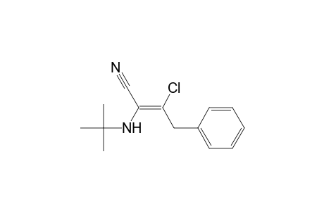 2-Butenenitrile, 3-chloro-2-[(1,1-dimethylethyl)amino]-4-phenyl-, (Z)-