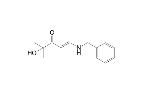 1-Benzylamino-4-hydroxy-4-methyl-1-penten-3-one