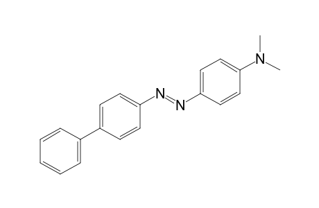 N,N-dimethyl-p-[(4-biphenylyl)azo]aniline