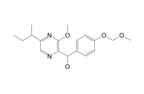 (5-butan-2-yl-3-methoxypyrazin-2-yl)-[4-(methoxymethoxy)phenyl]methanol